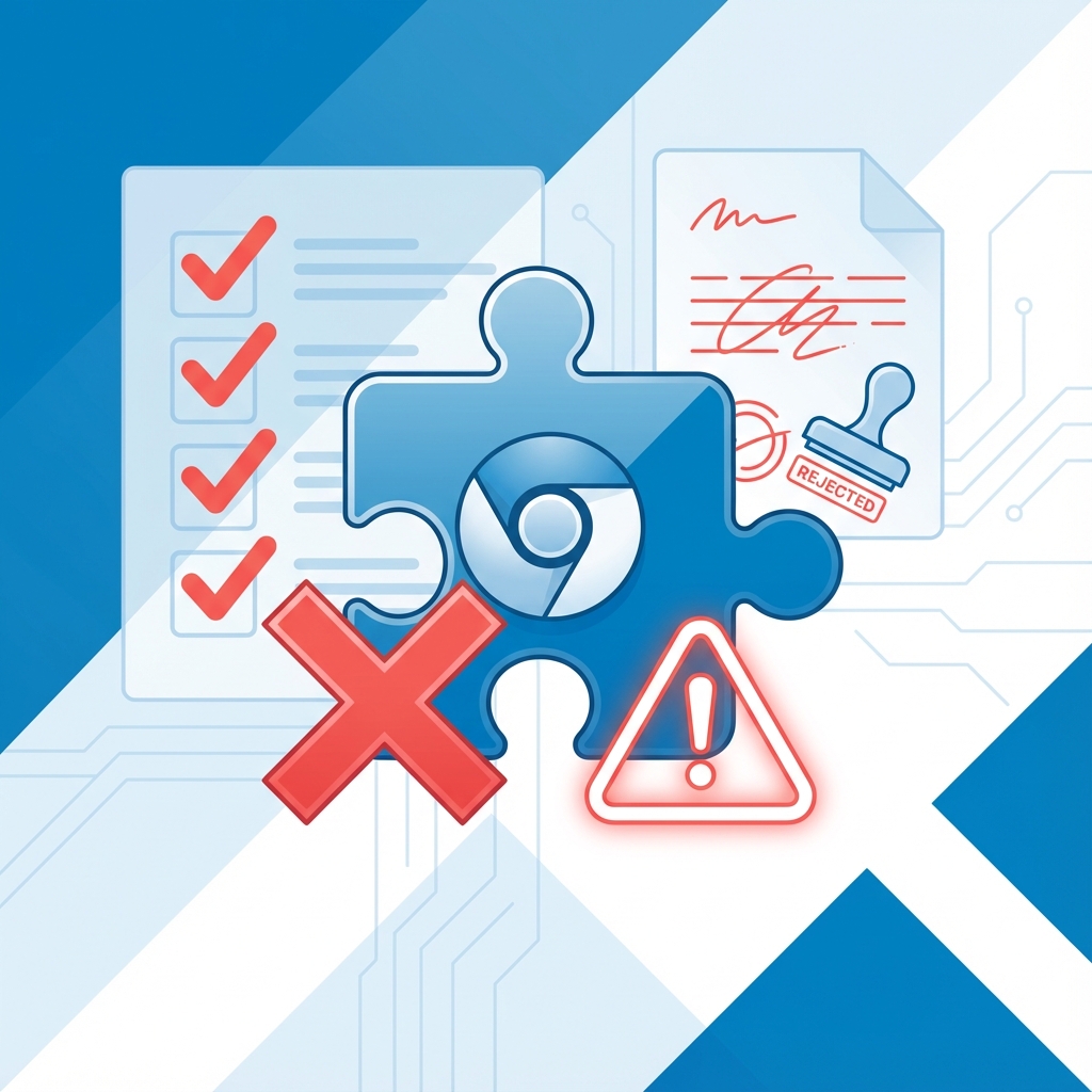 Why Chrome Extensions Get Rejected (15 Reasons + How to Fix Each One)